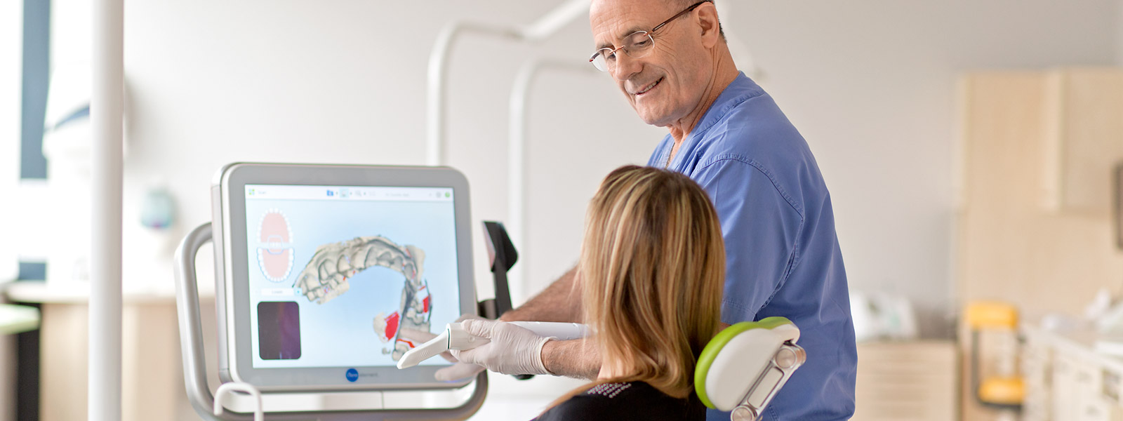 Empreintes optiques - scanner itero element